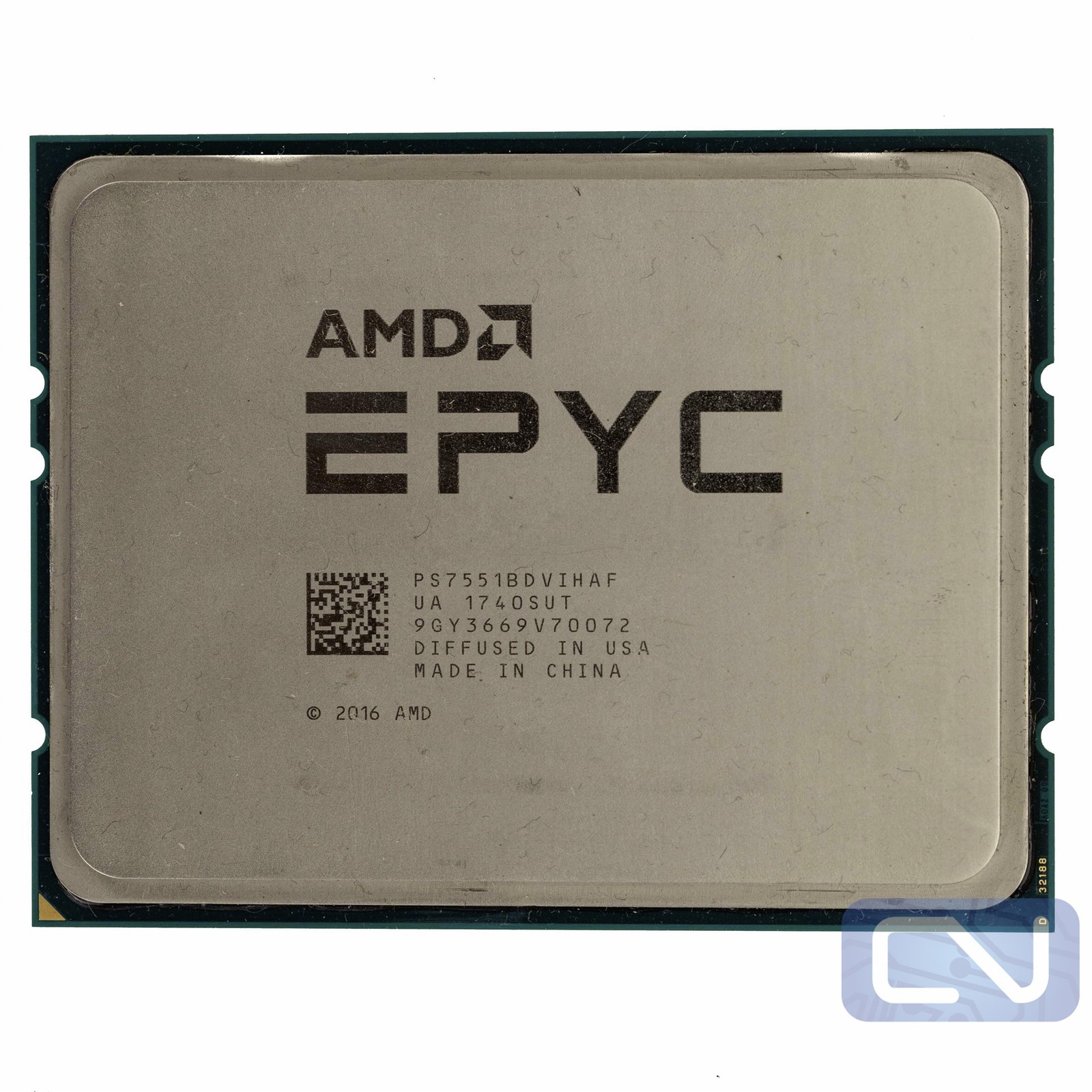 Unlocked AMD EPYC 7551 PS7551BDVIHAF 32 Cores 2.0GHz Socket SP3 B Grade 64MB CPU