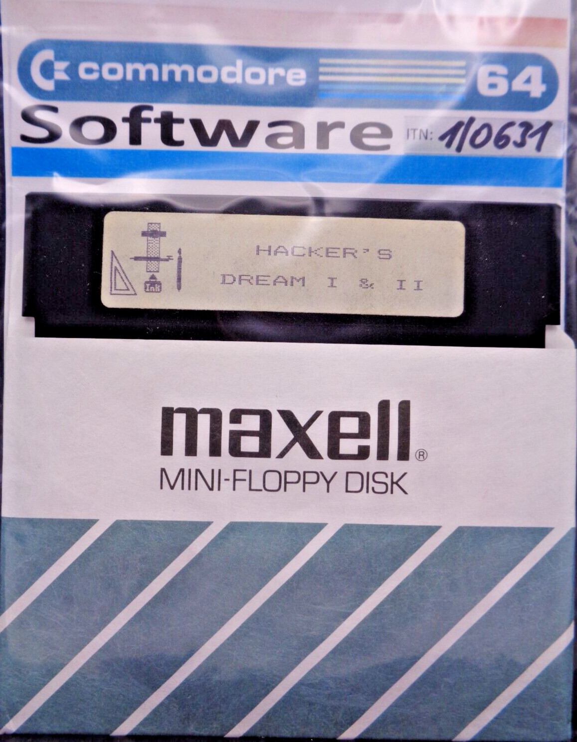 COMMODORE 64/128 -- HACKER`S DREAM I & II (DISK)