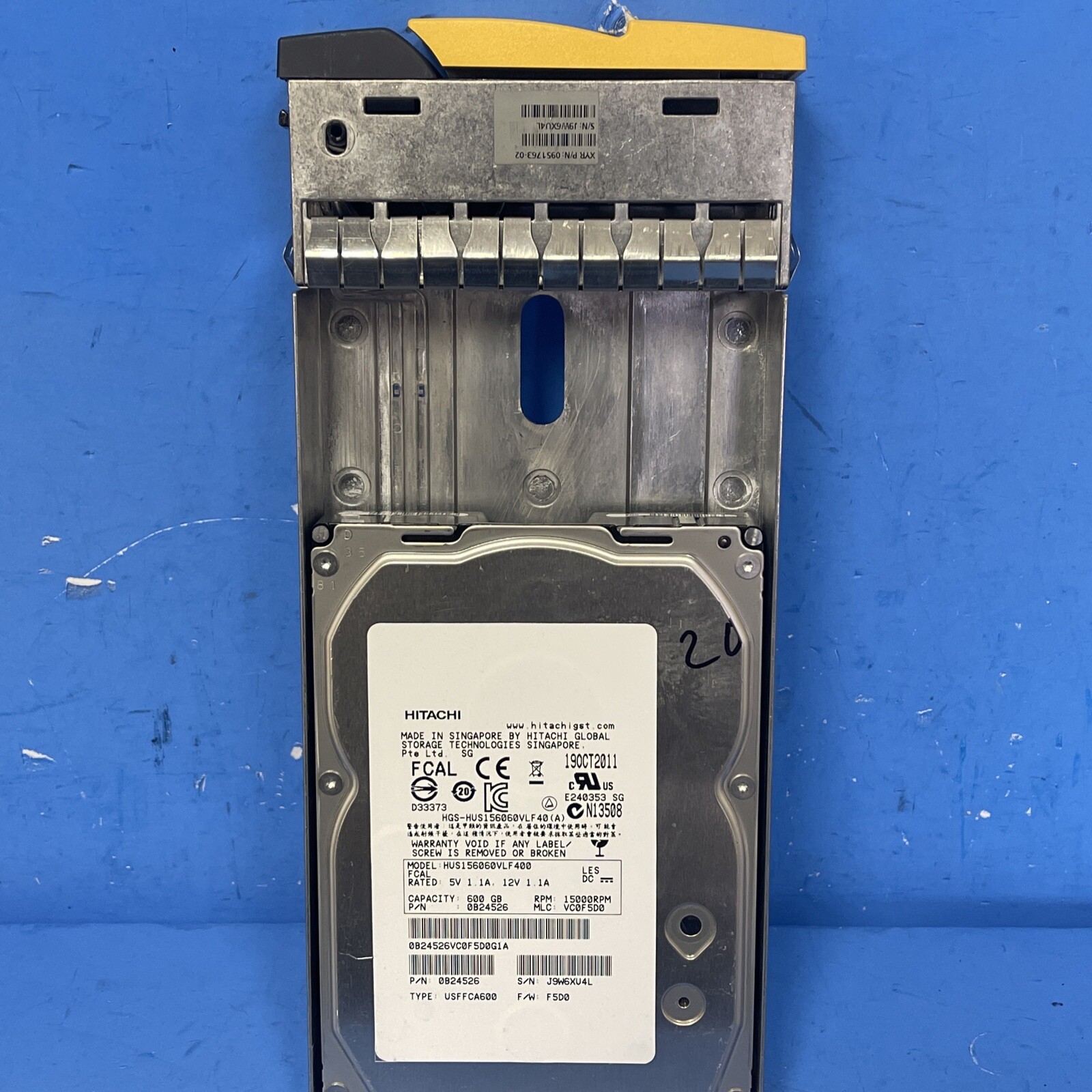 Hitachi Ultrastar 15K600 600GB Internal 3.5" HUS156060VLF400 HDD 3Par 975-200016