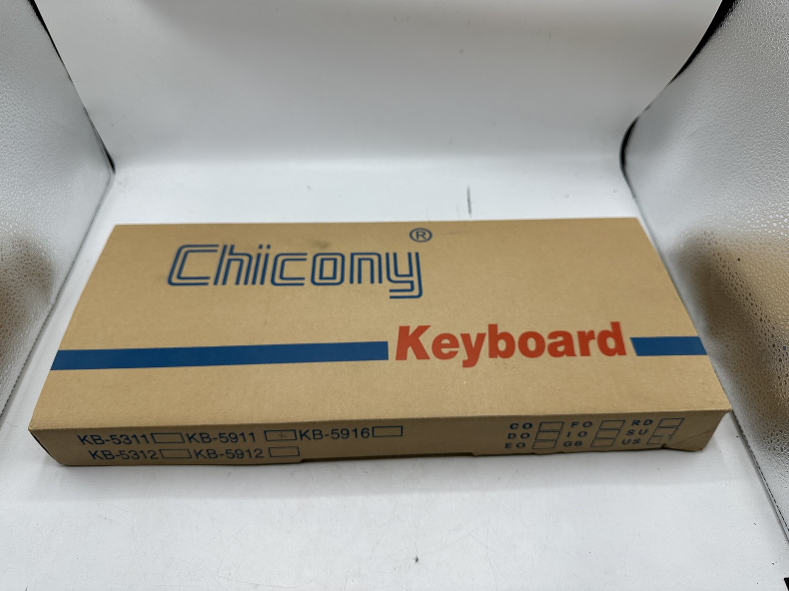 Vintage NEW Chicony KB-5911 Wired Keyboard PS/2 Rubber Dome 