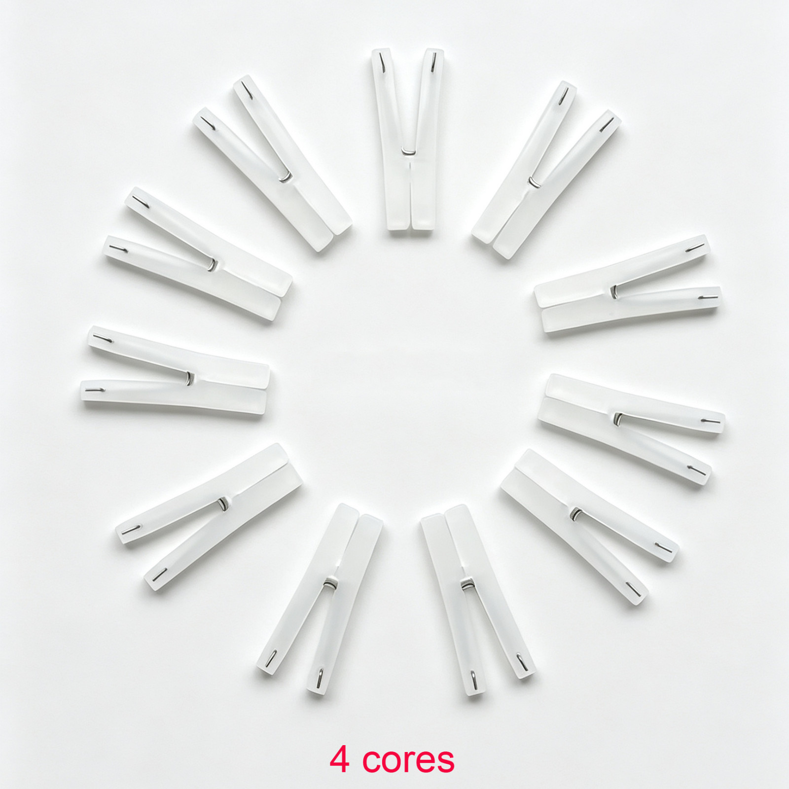 10pcs MPO Fiber Clip Cable Fixing Clamp 4/8/12/16 Core Fiber Optic Cord Position