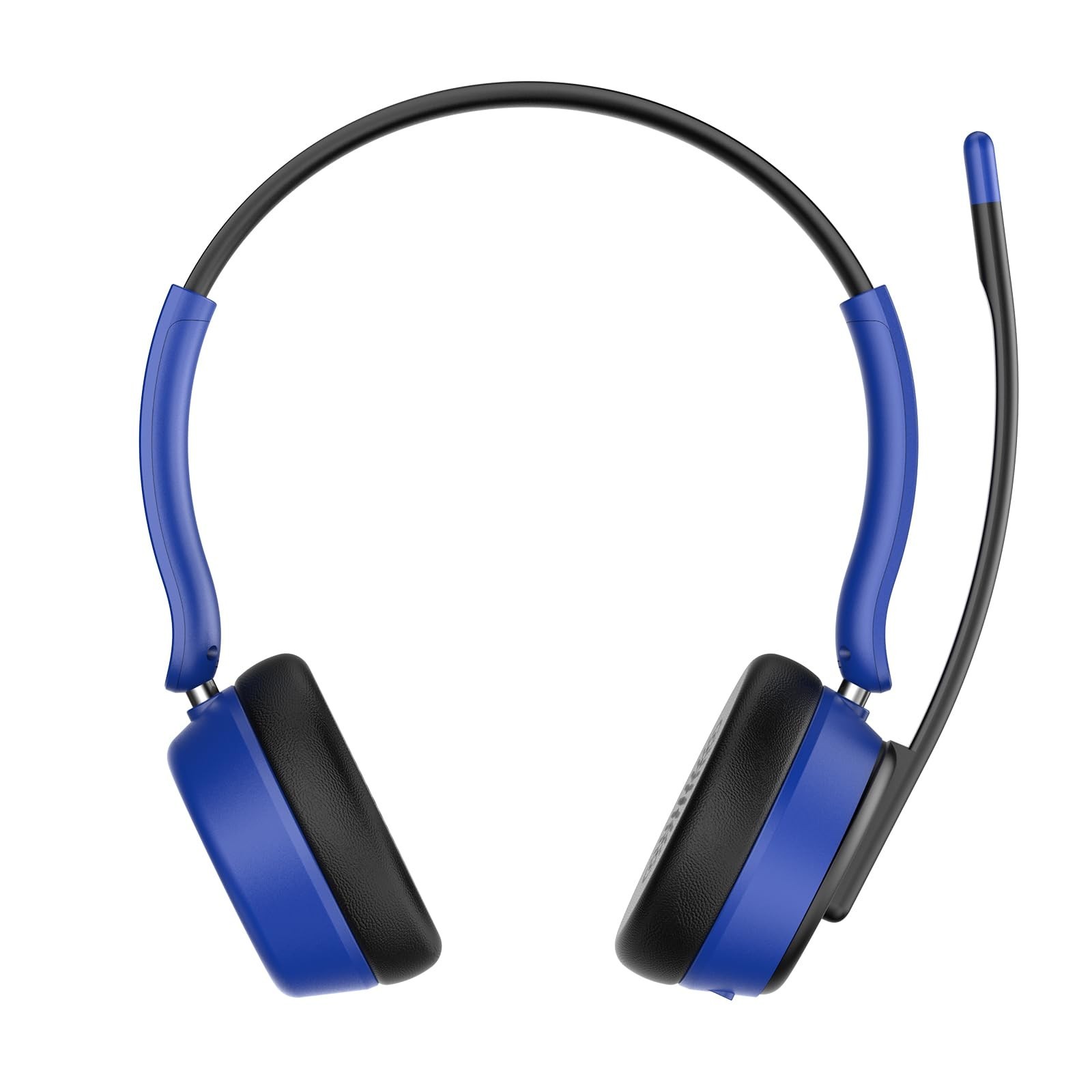 SEJJ Wireless Headset with Microphone for Work Office Bluetooth Headphones Blue