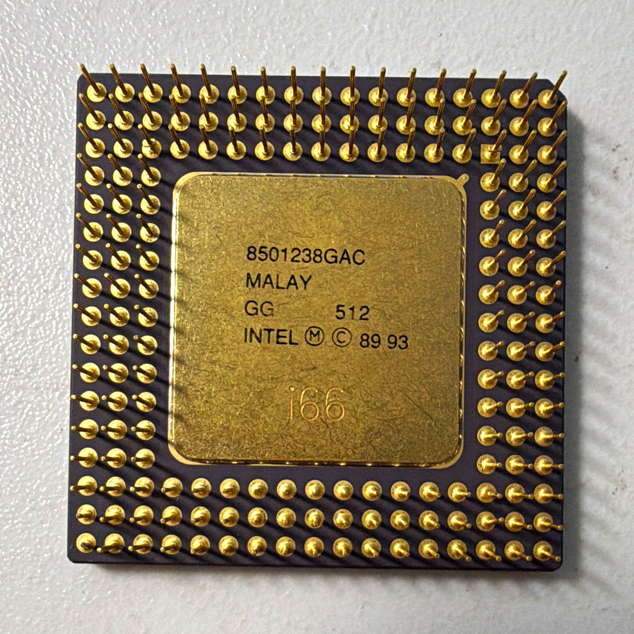 Intel 486 DX2 80486 CPU A80486DX2-66 66MHz 33MHz Bus 168-Pin PGA. READ Details