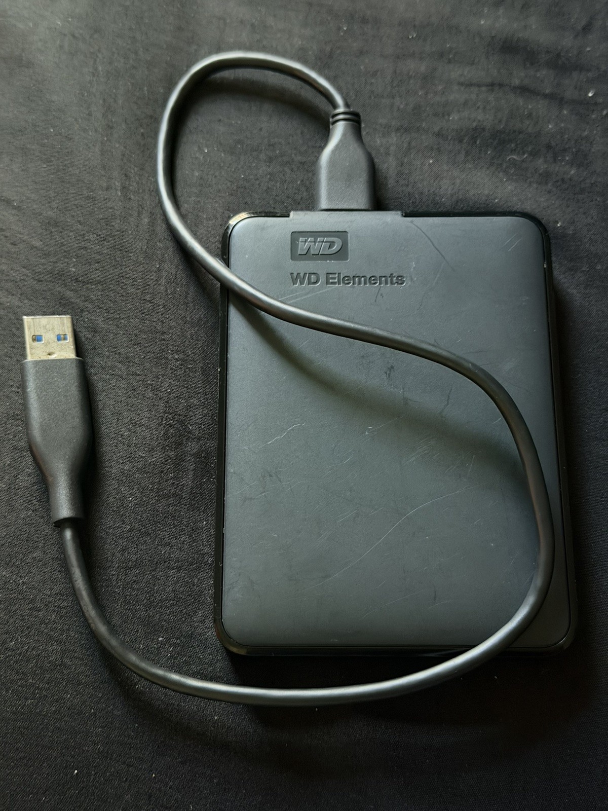 Western Digital Elements 1 TB External Hard Drive Portable Storage HDD