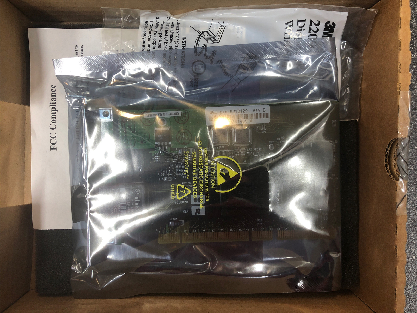 9210129 | SGI PCI GIGABIT ETHERNET ADAPTER