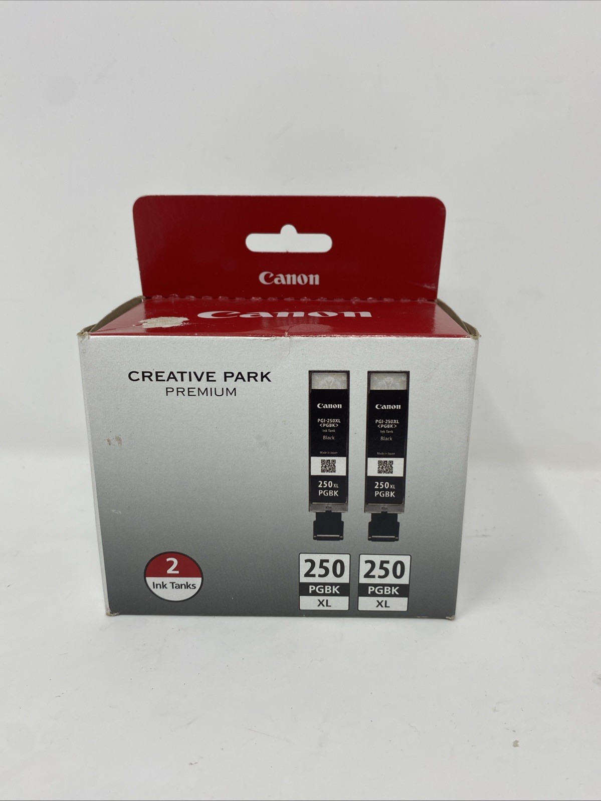 NEW Genuine Canon PGI-250XL Ink Tank - Black, Pack of 2