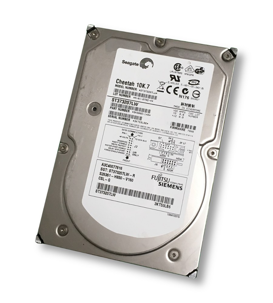 Fujitsu S26361-H850-V160 SGT:ST373207LW A3C40077816 73GB