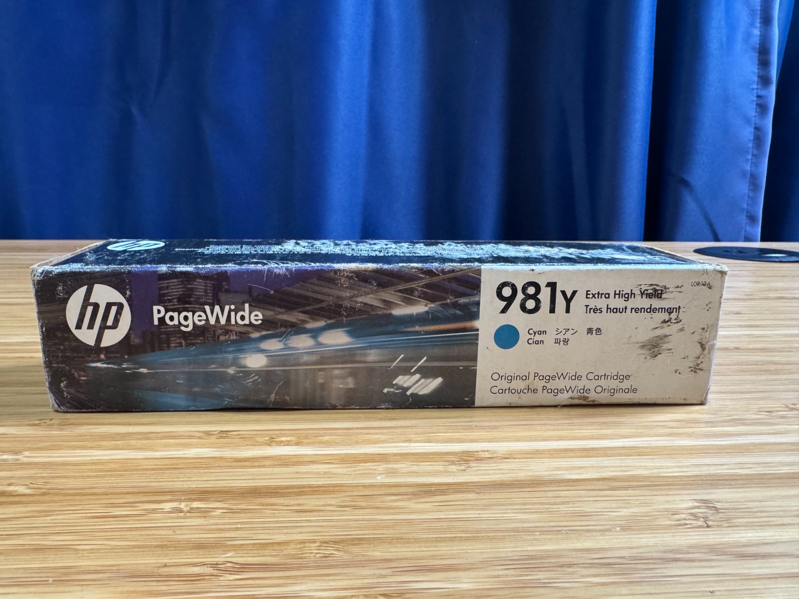 NEW Genuine HP 981Y CYAN Extra High Yield Ink Cartridge Exp. Dec 2021 OEM