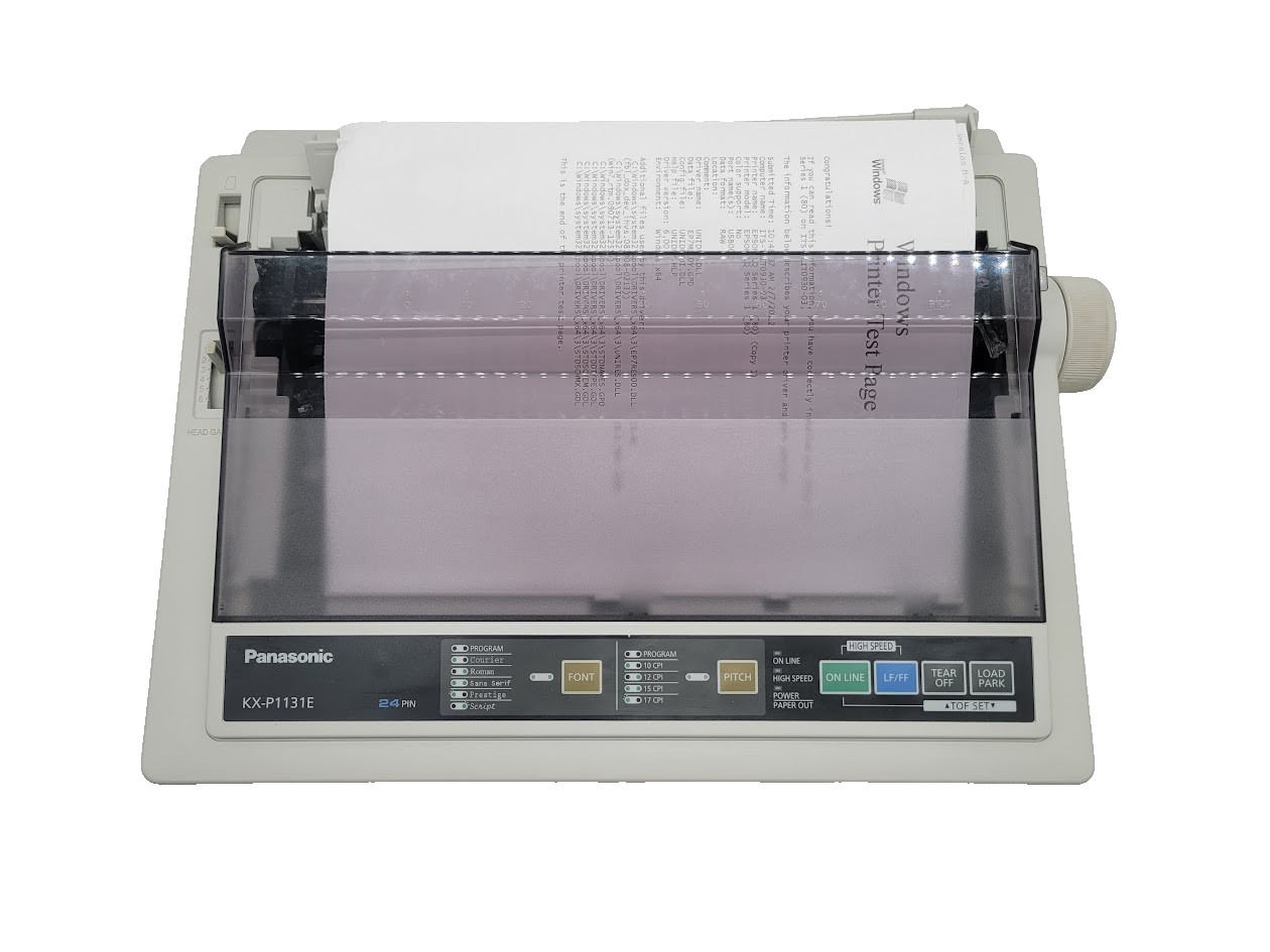 Panasonic KX-P1131E 360 x 360 dpi 24 pins Dot Matrix Printer