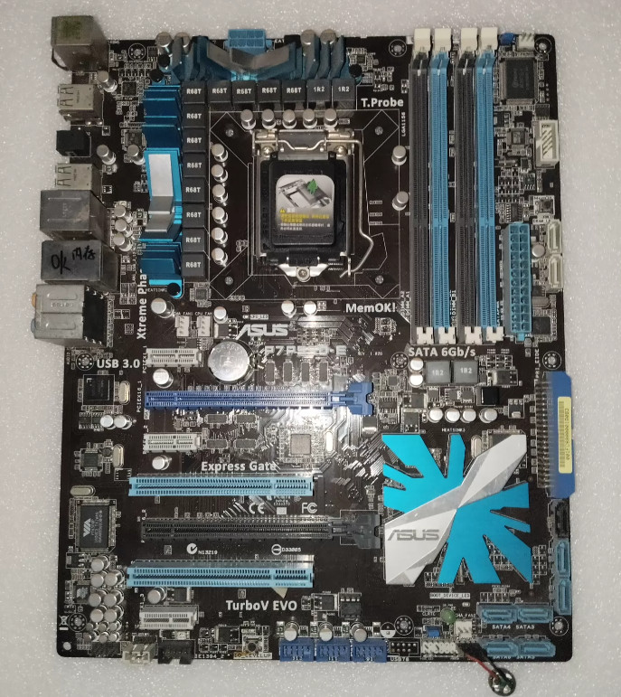 Asus P7P55D-E LGA1156 Motherboard ATX DDR3 Intel P55 TESTED