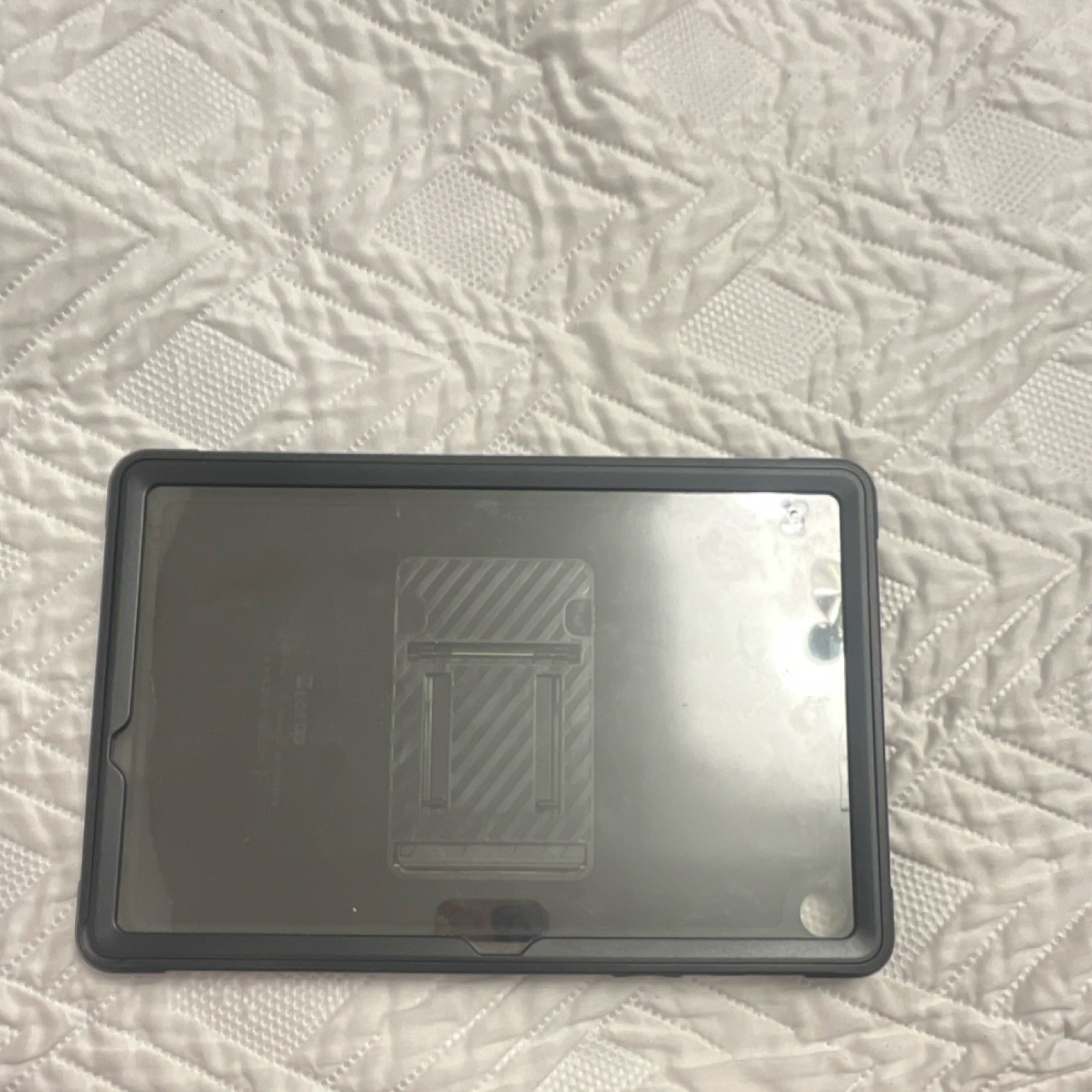 Longevity Turtle Black Rigid Plastic Stand Case with Integrated Stand