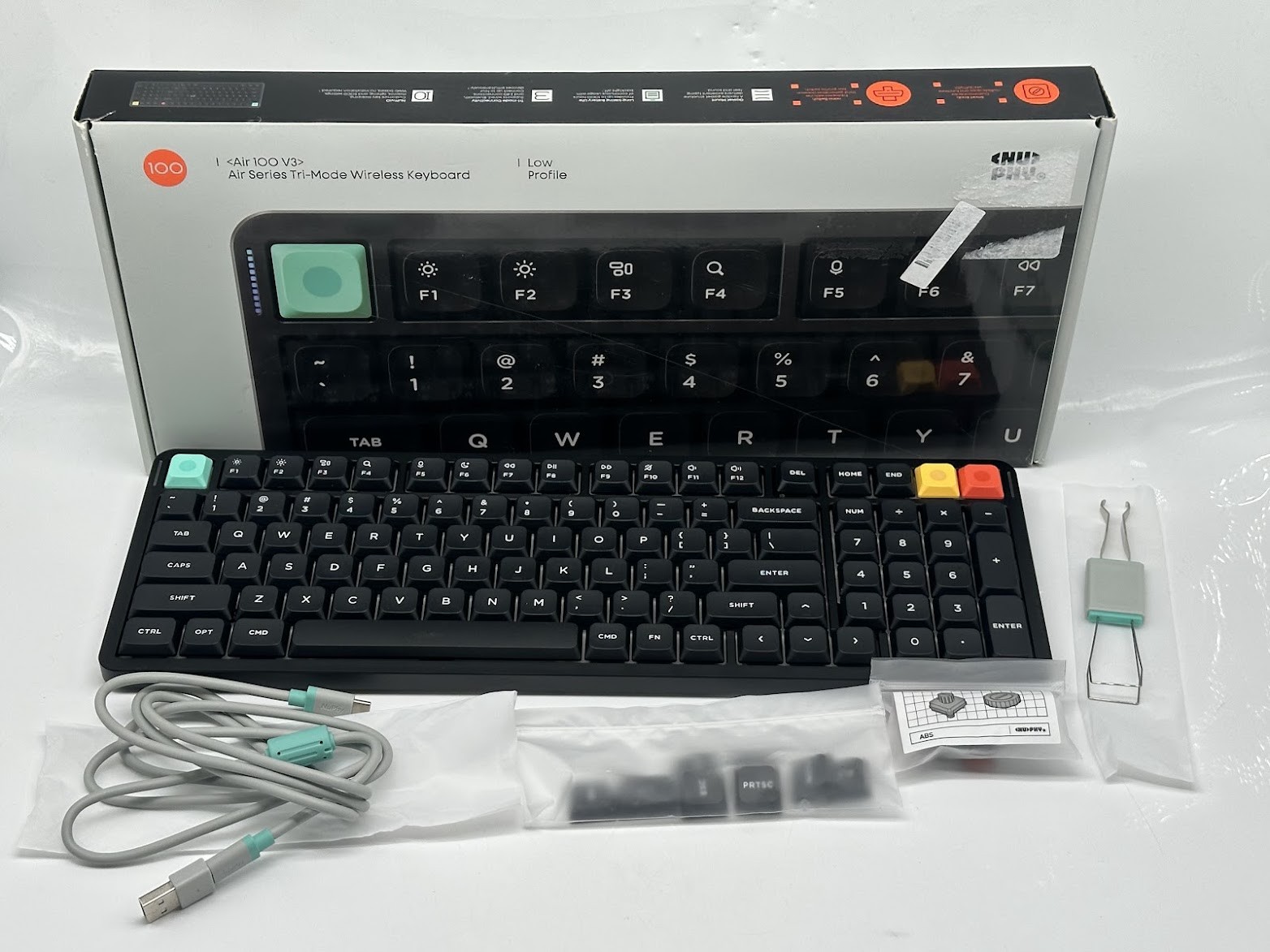 nuphy Air100 V3 Wireless Mechanical Keyboard with Multifunctional knob