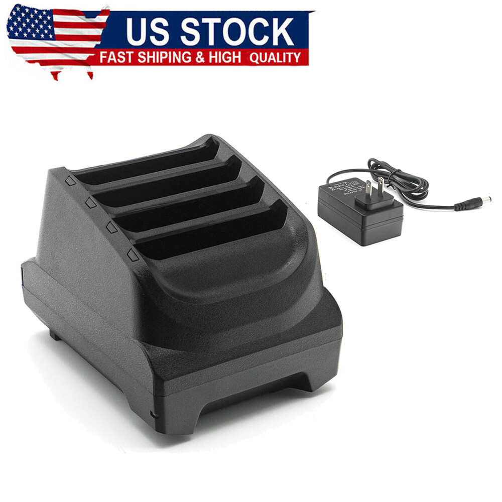 New Battery Charger Cradle For Zebra TC51 TC52 TC56 TC57 SAC-TC51-4SCHG-01