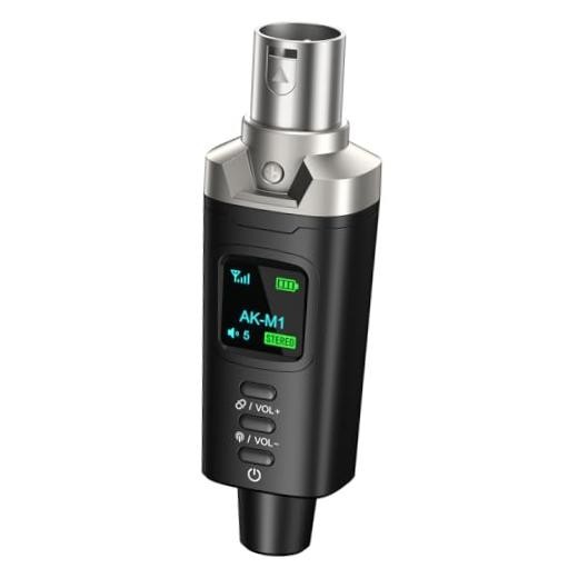 AK-M1 XLR Bluetooth Receiver-High-Fidelity Wireless Audio Receiver x1