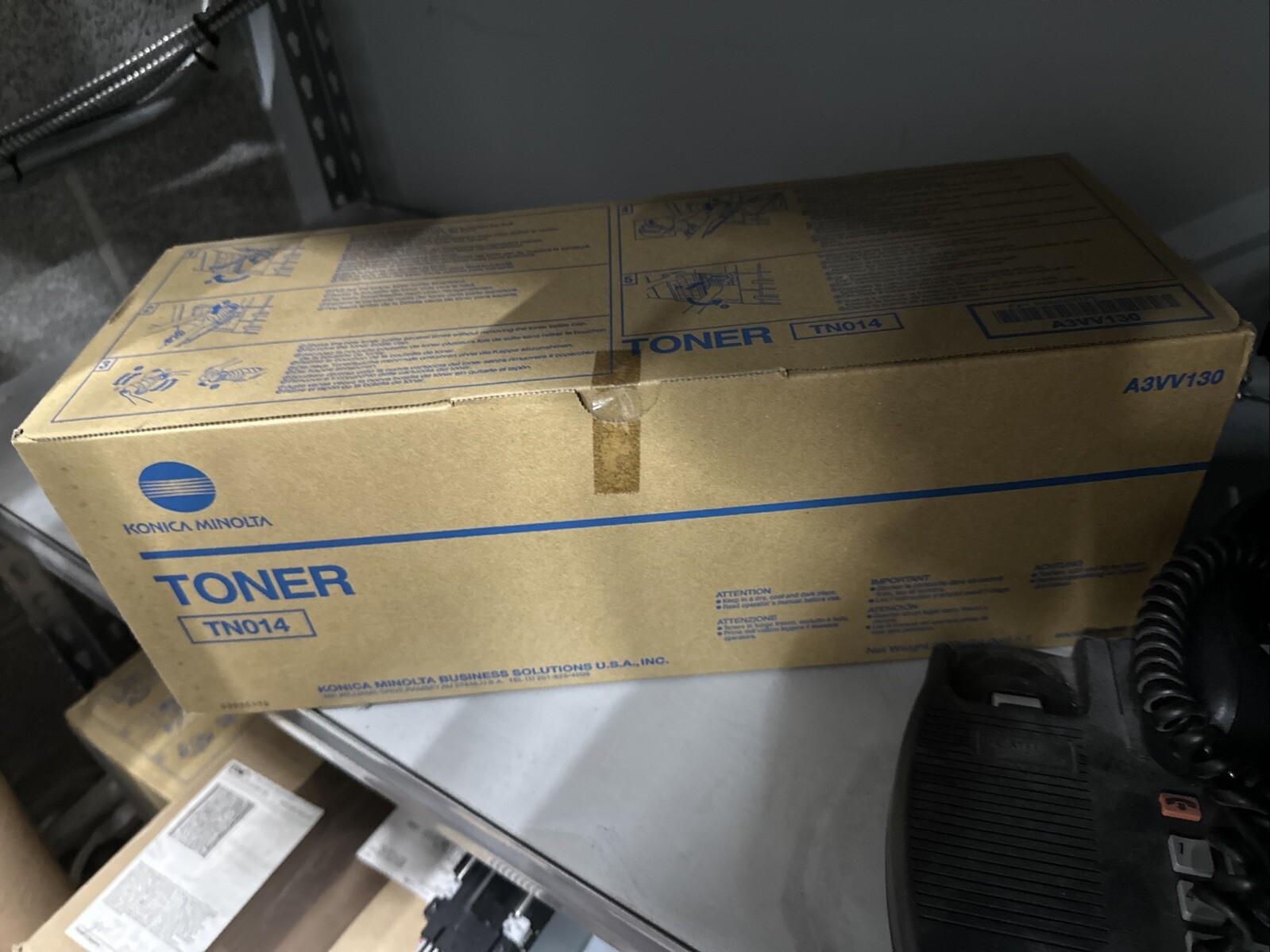 Konica Minolta A3VV130 (TN014) Black Toner Cartridge