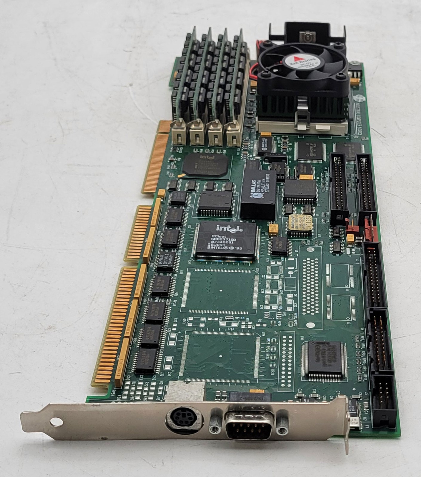 ICS Industrial Computer Source SB586T Single Board Computer PICMG 1.0 PCI-ISA