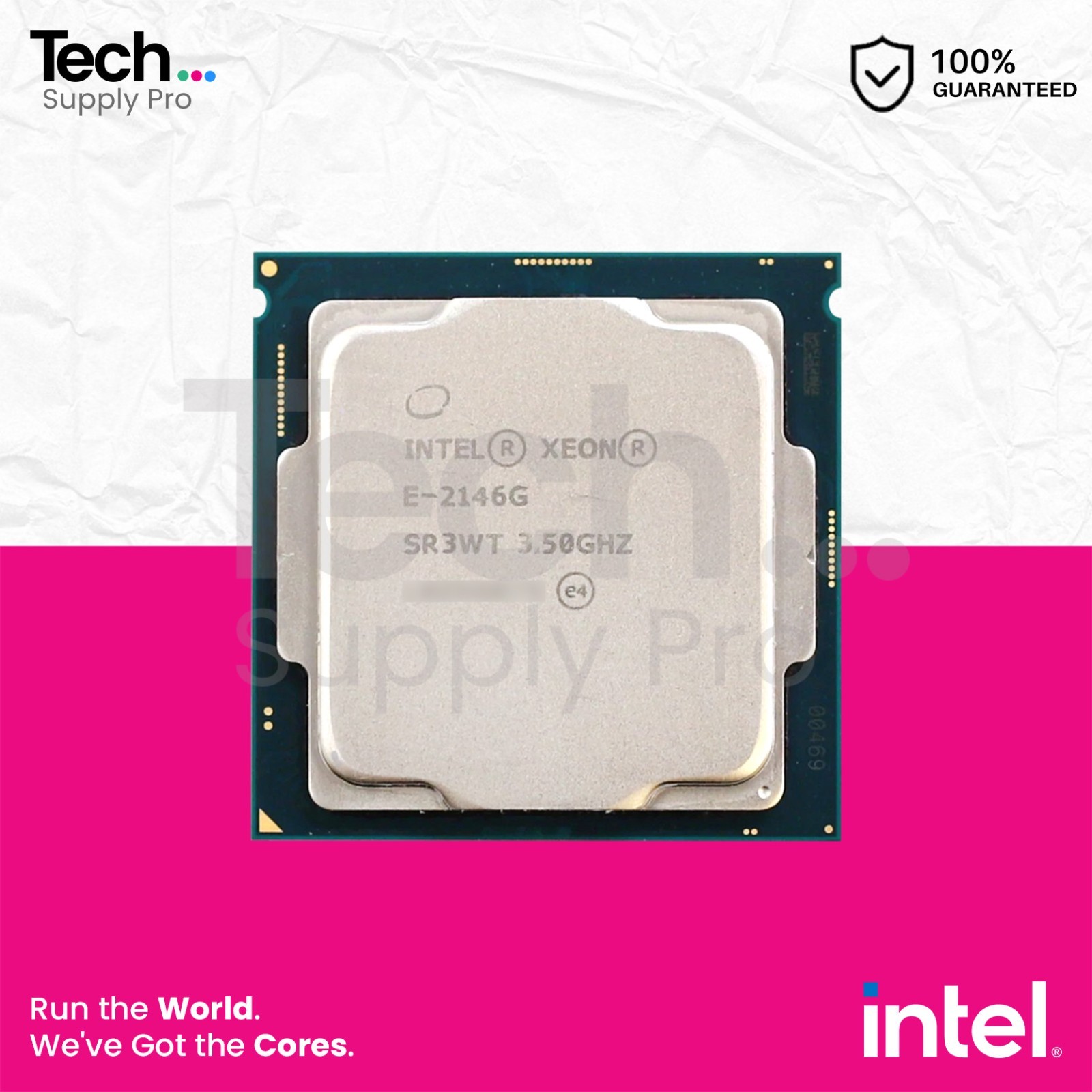 SR3WT Intel Xeon E-2146G 6-Core 3.50GHz 12MB 80W 8GT/s FCLGA1151 Processor