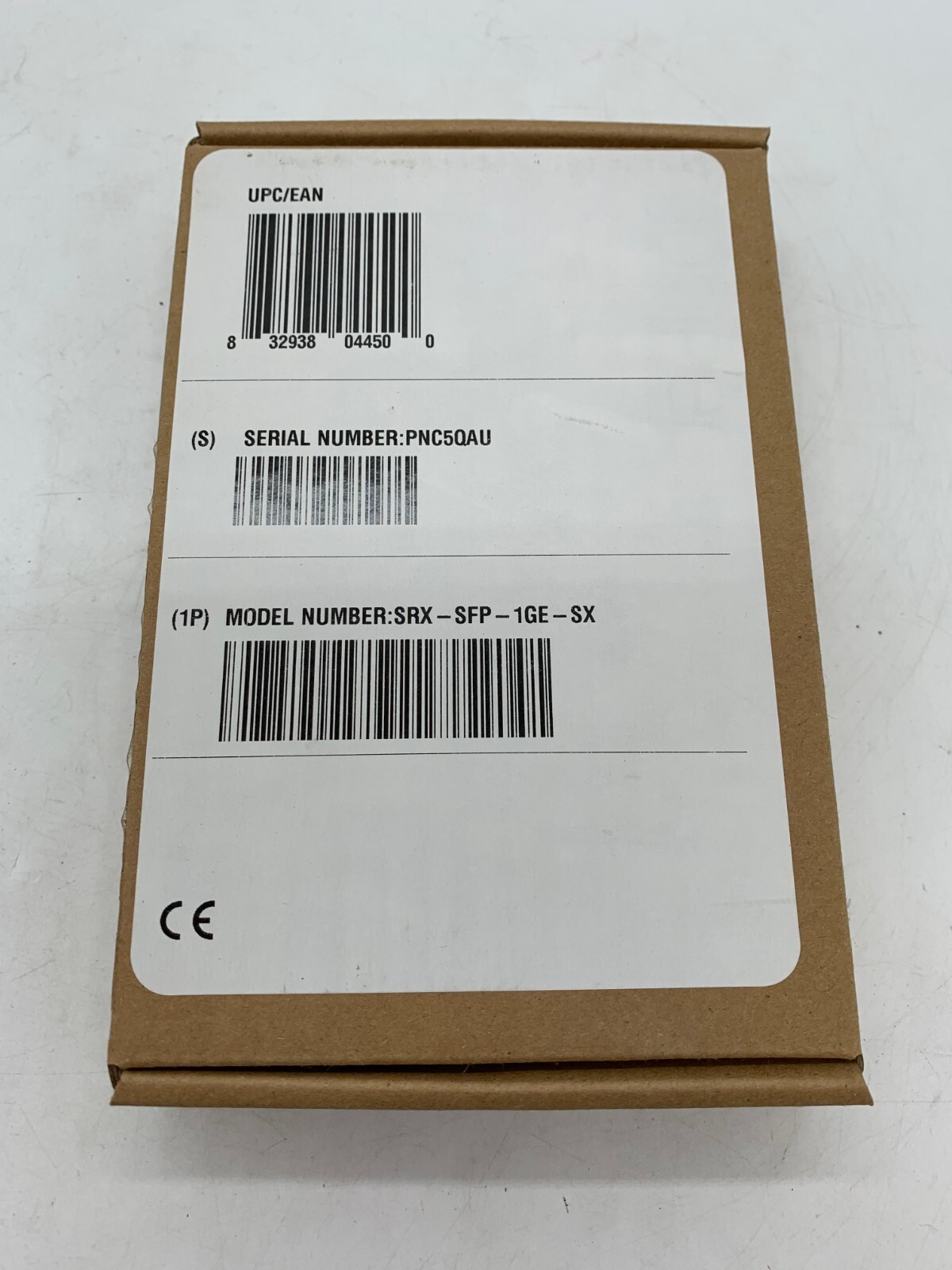 New JUNIPER NETWORKS SRX-SFP-1GE-SX OPTICAL MODULE 