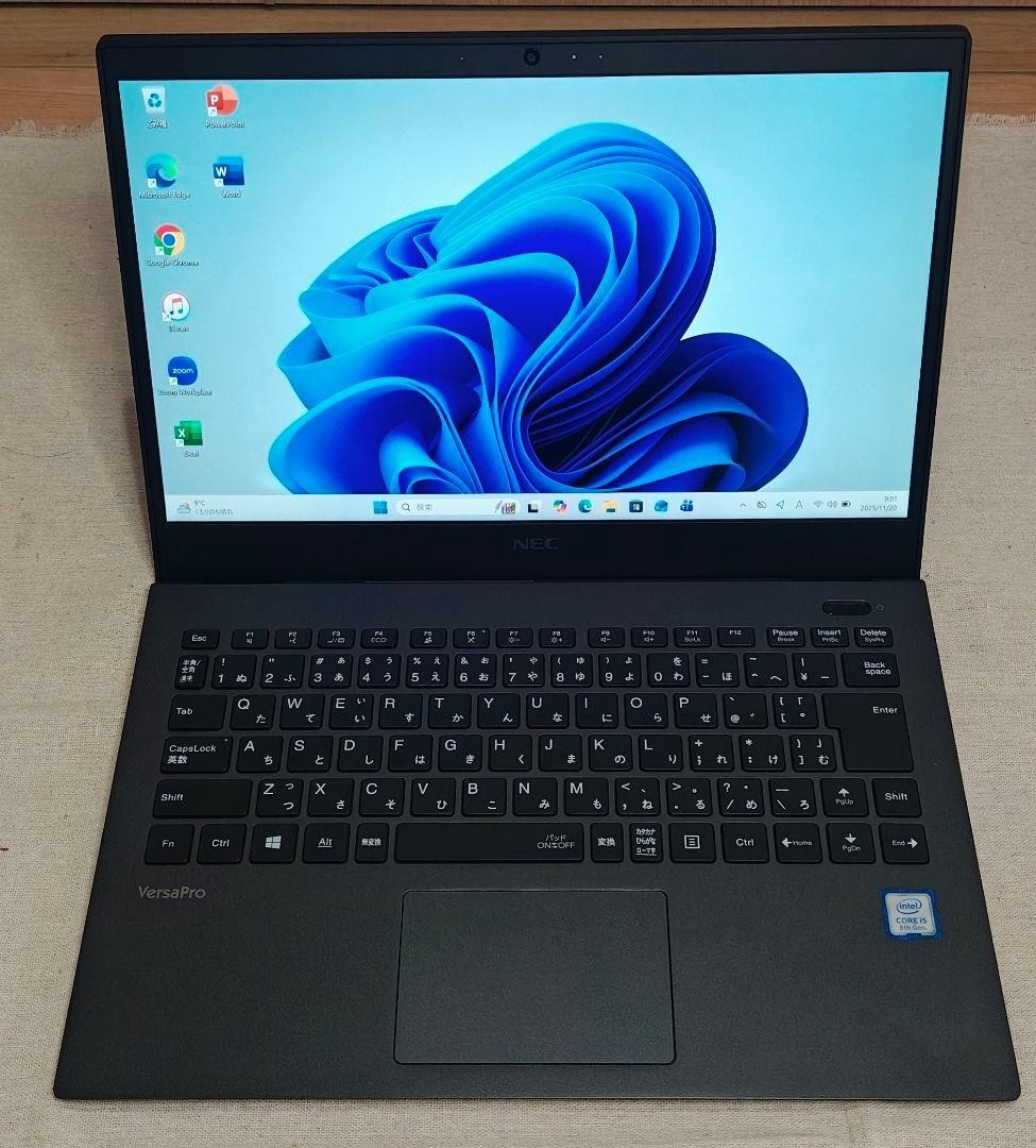 NEC VersaPro VG-6 Core i5-8265U 8GB RAM 256GB SSD 13.3in Used