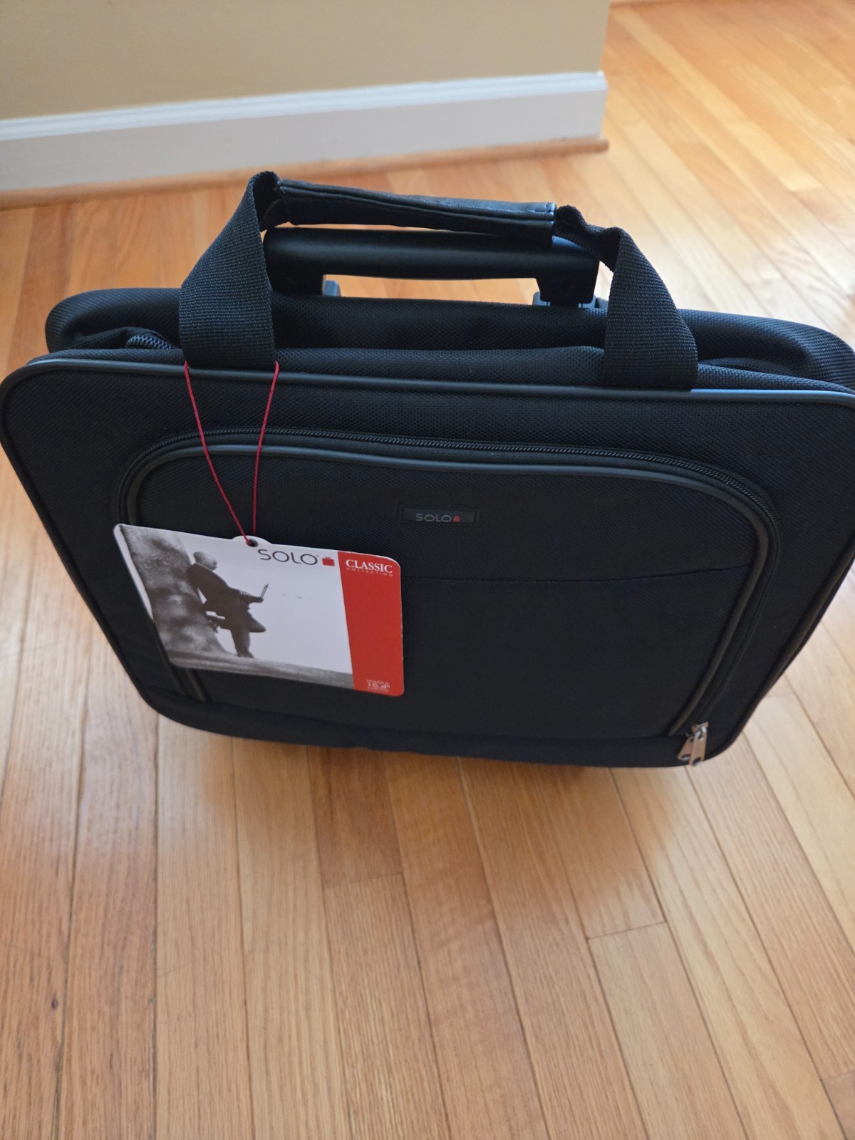 Solo New York Classic Rolling Laptop Briefcase - New with tags