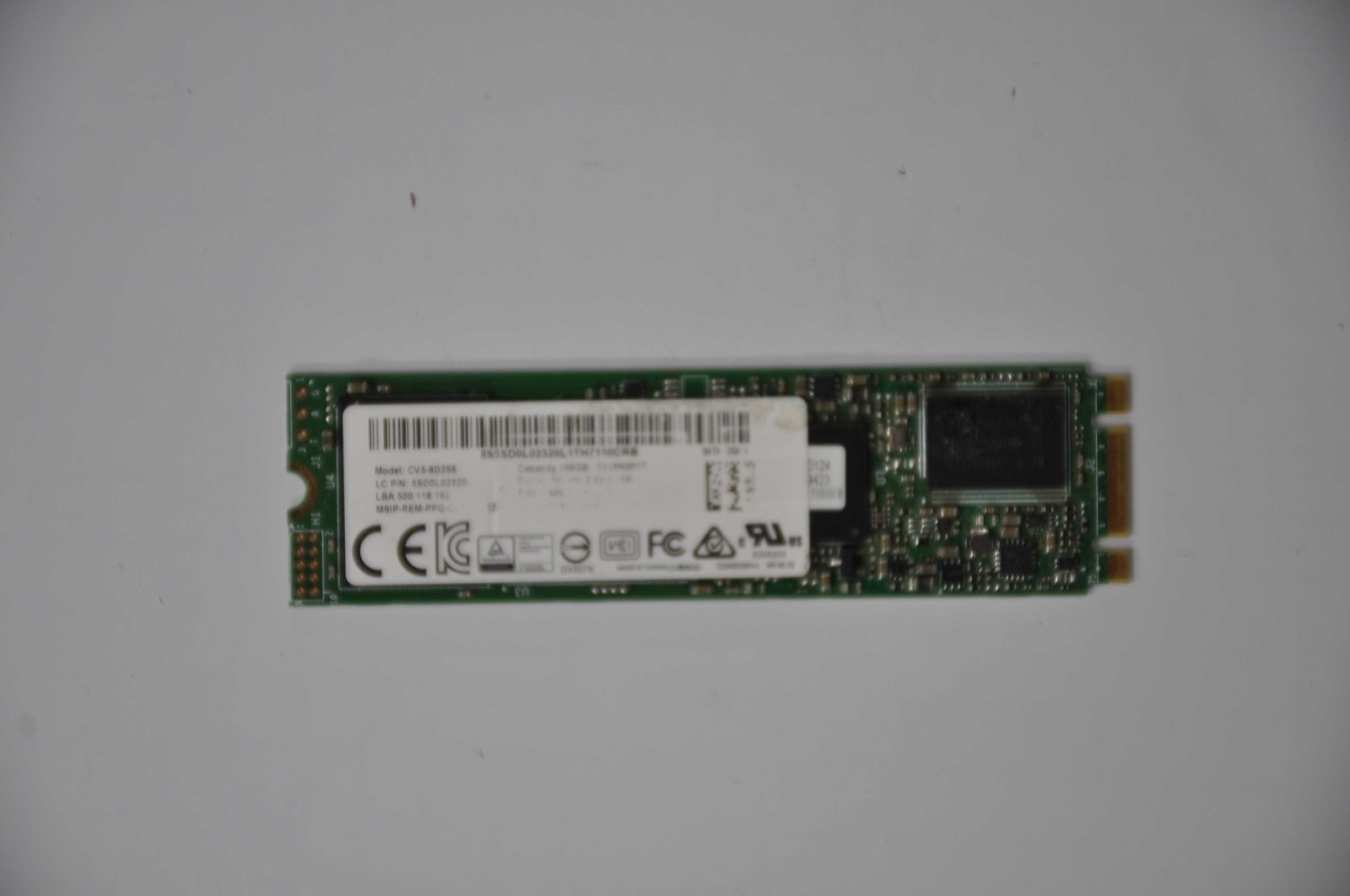 LENOVO LITEON CV3-8D256 SOLID STATE DRIVE 256GB GRADE B 5SD0L02320 