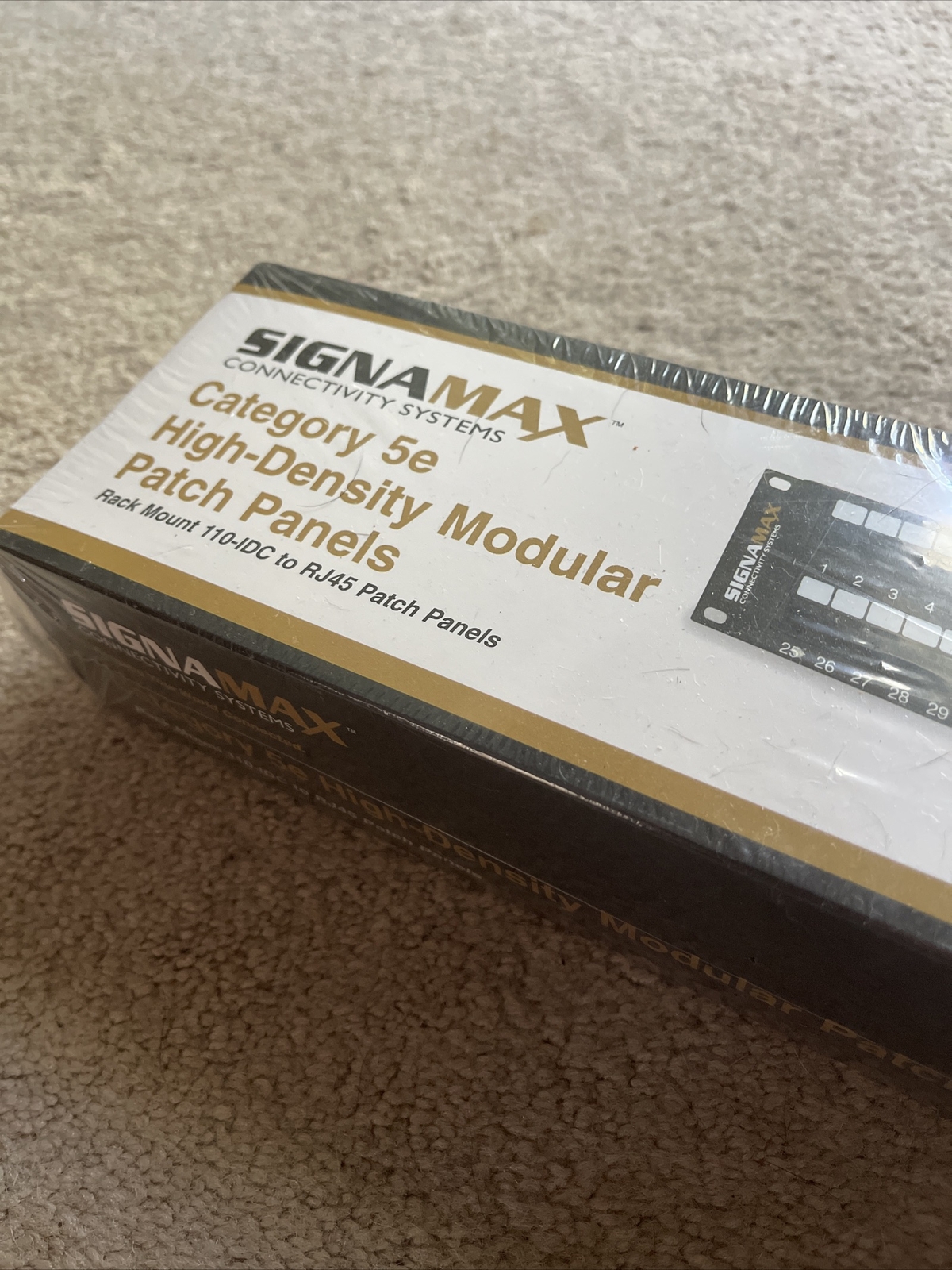 SIGNAMAX 48458MD-C5E 48-PORT CATEGORY 5E HIGH-DENSITY PATCH PANELS RACK MOUNT