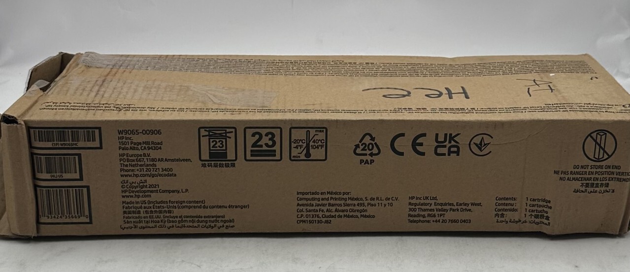 HP LASERJET BLACK MANAGED TONER CARTRIDGE W9065MC GENUINE