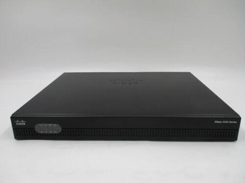 Cisco ISR 4300 Series ISR 4321 FSP Port Gigabit Router PID VID ISR4321/K9