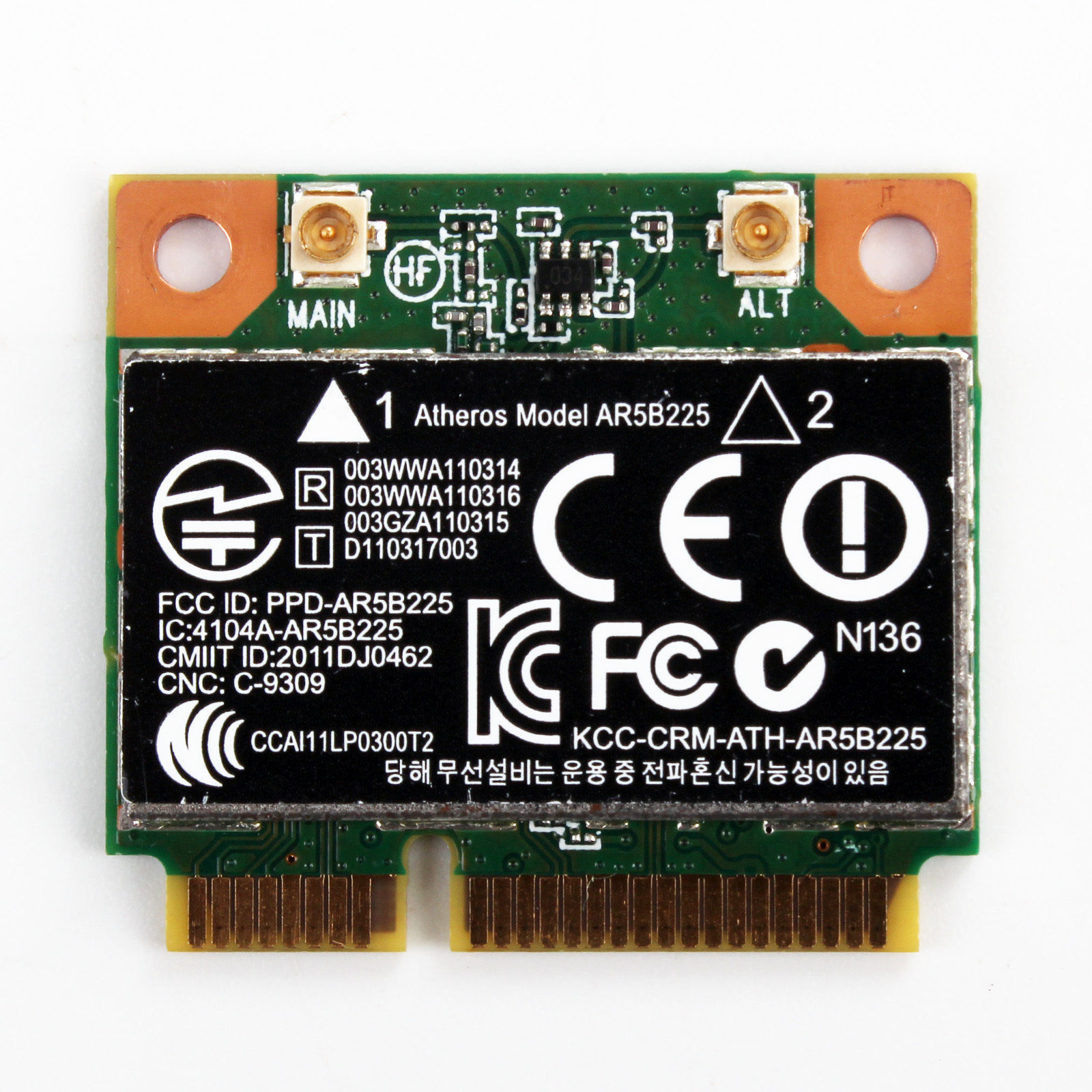 Atheros AR5B225 300M BT4.0 Wireless WIFI Card For HP 4340S 4545S 240 250 450 650
