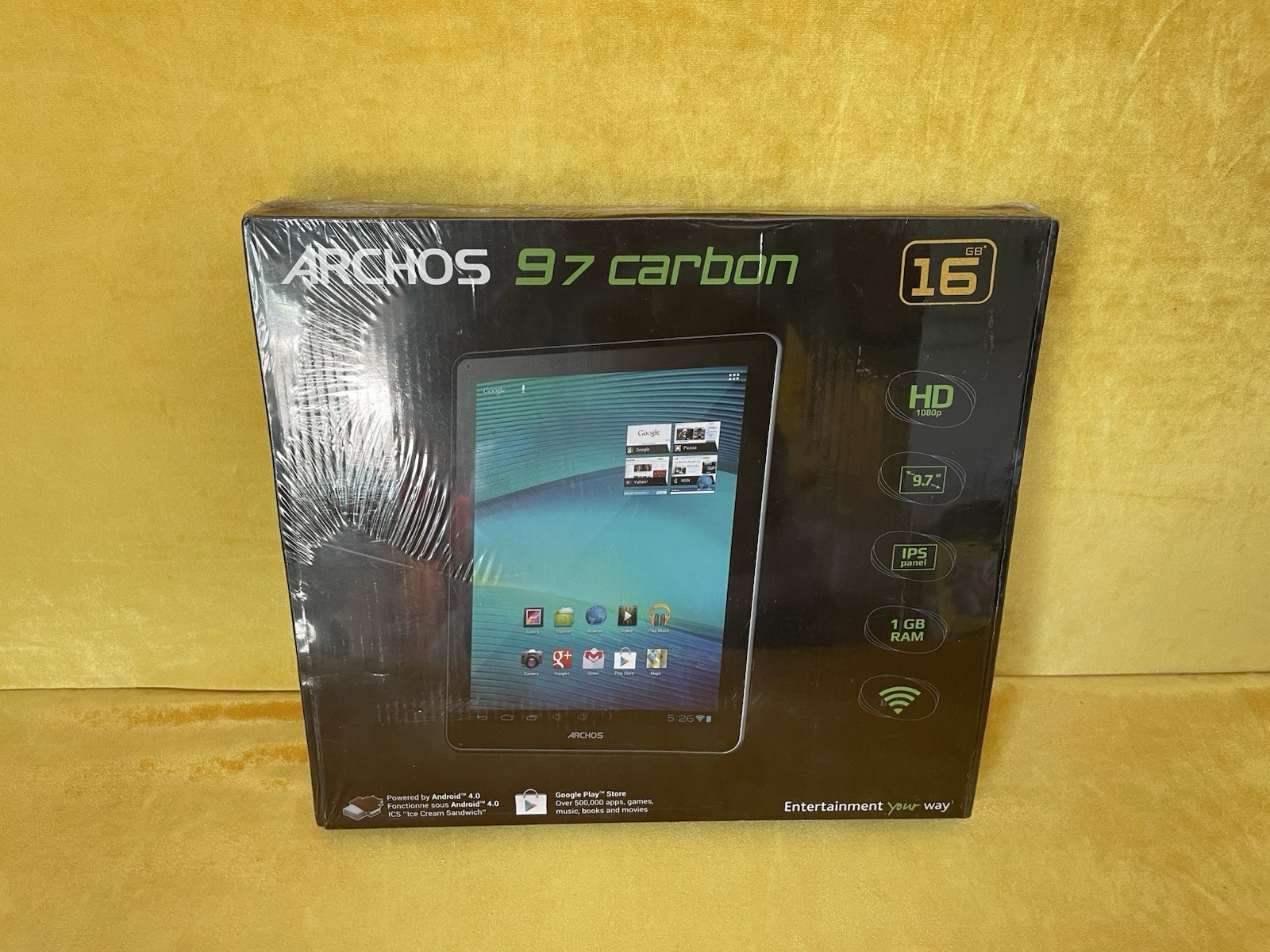 Archos 97 Carbon 9.7-Inch Tablet - 16GB, WiFi, Android 4.0 - BRAND NEW SEALED