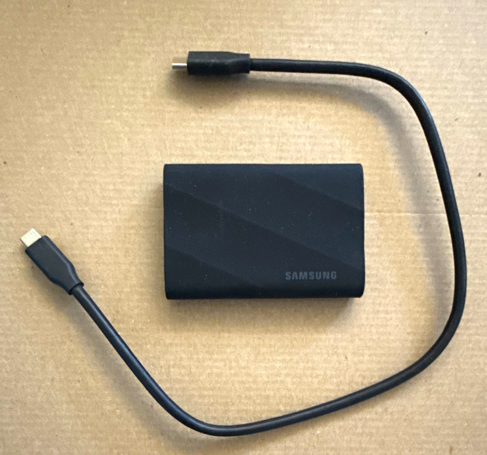 Samsung SSD T9 4TB USB-C External SSD Black for PC/Mac MU-PG4T0B w/ USB-C Cable