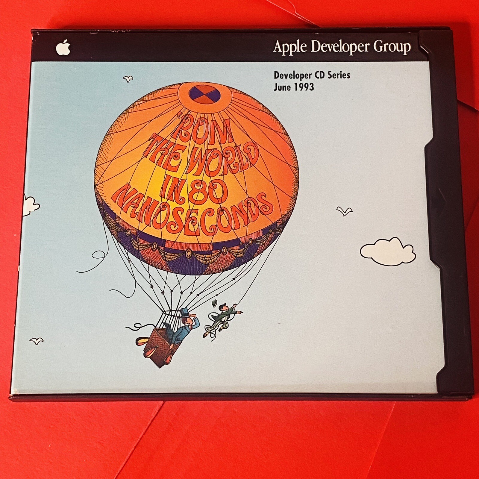 Apple Developer Group CD Series Rom the World in 80 Nano Seconds June 1993 Vtg