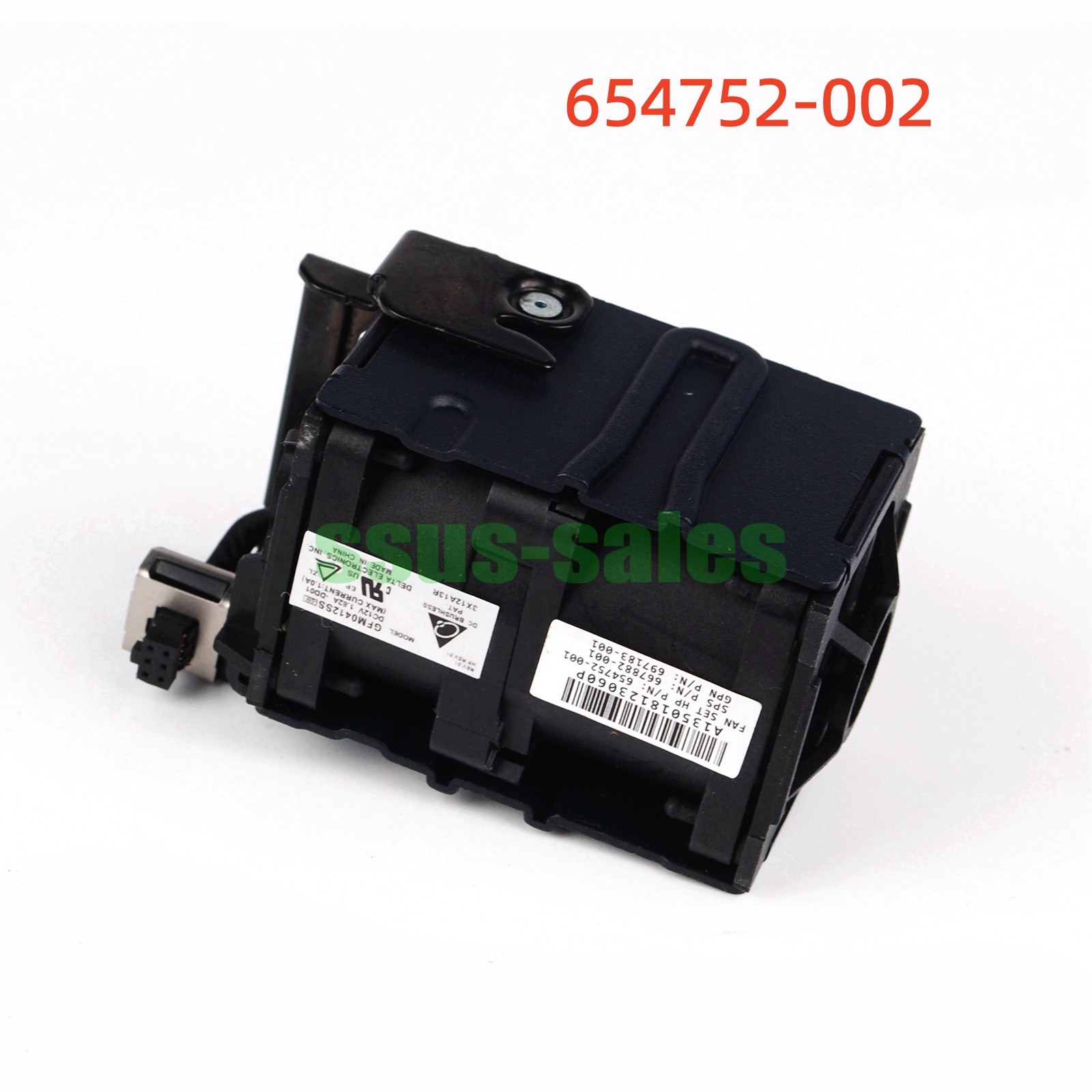 654752-001 Dual-rotor hot-swappable fan for HP DL360p/DL360e Gen8 1U 12V