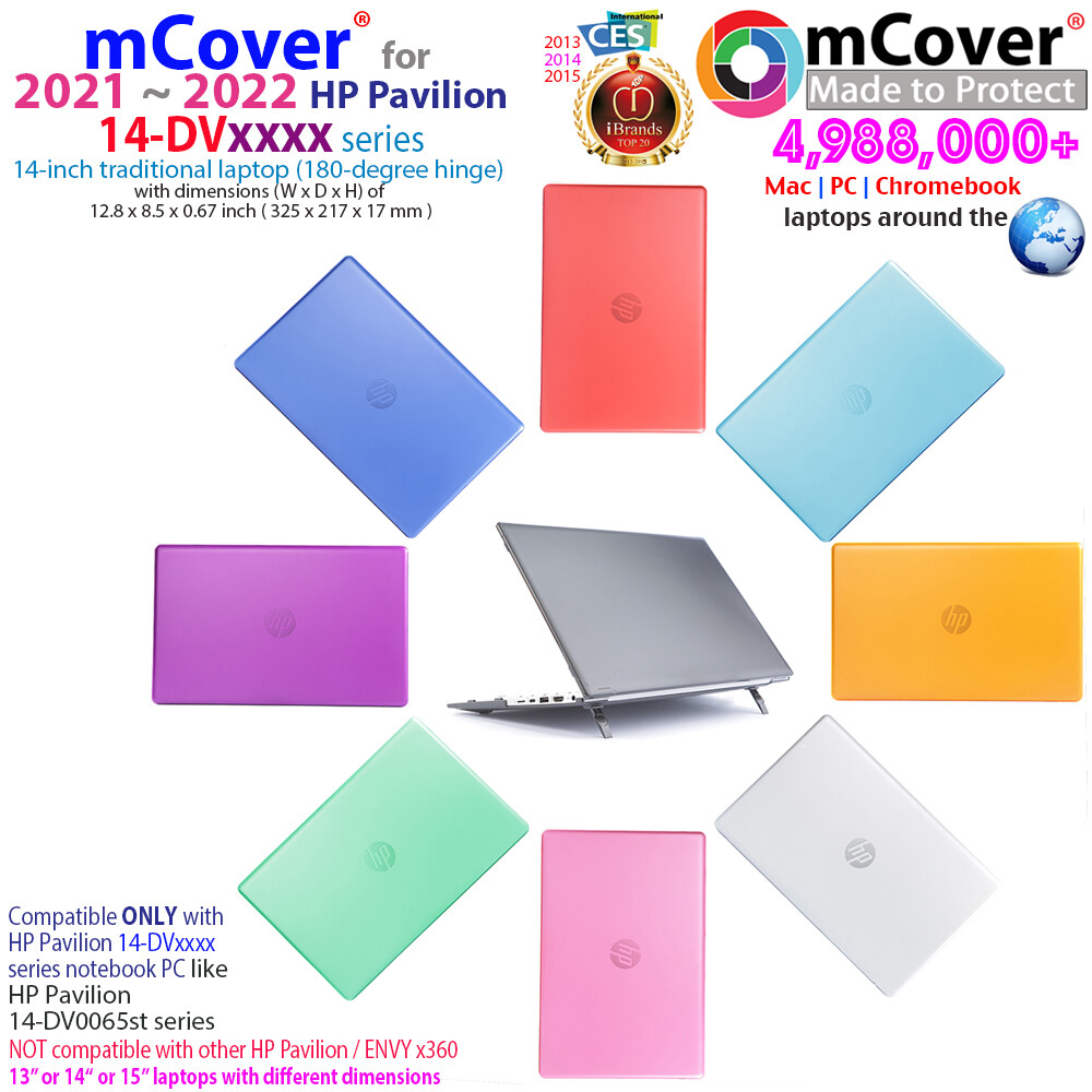 NEW mCover® Hard Case for 2021 2022 14" HP Pavilion 14-DV0000 series laptop