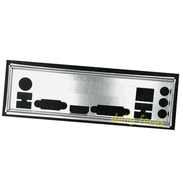 I/O IO Shield For Biostar H77MU3 & H61MHB & B75MU3+ Backplate Motherboard