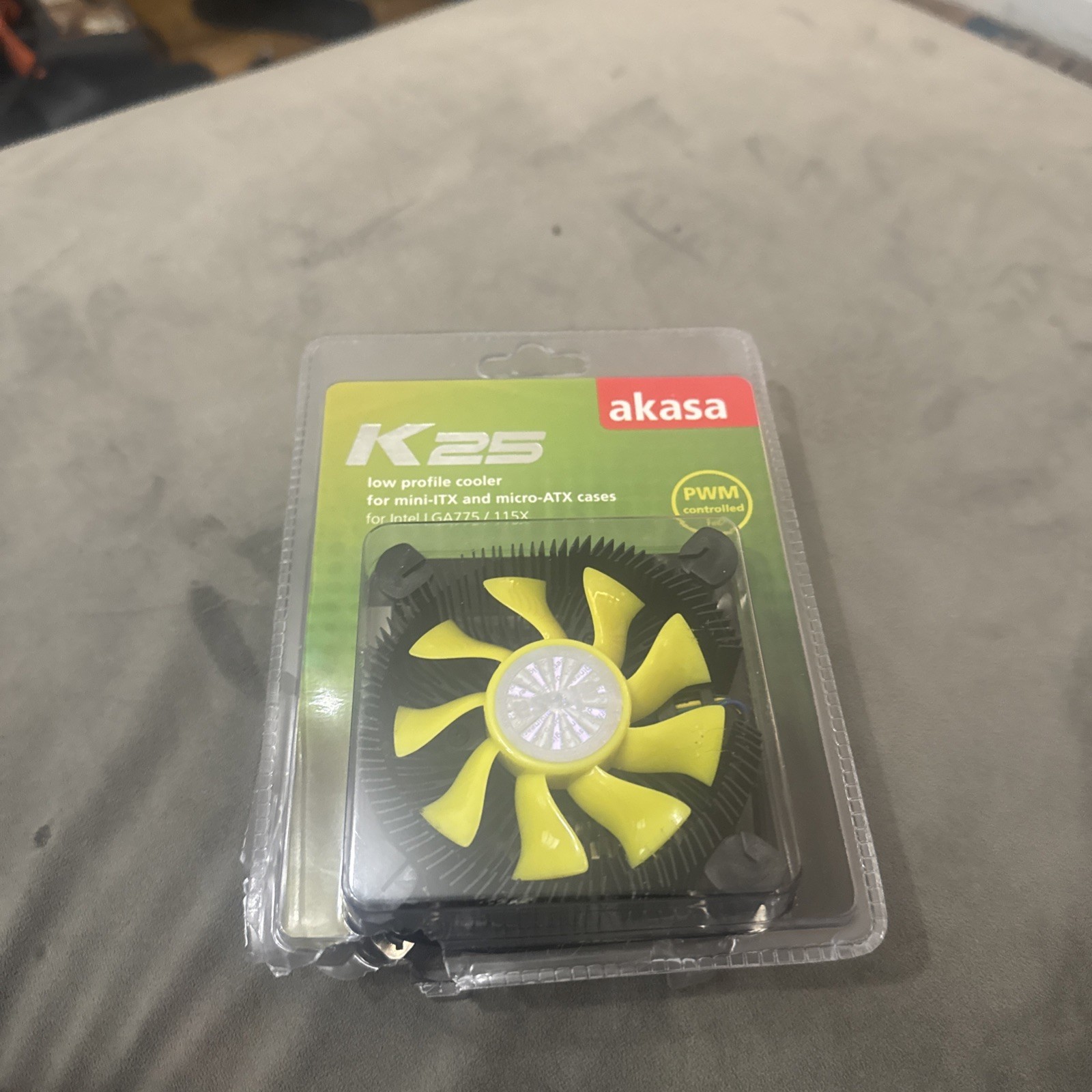 Akasa K25 AK-CC7118HP01 K25 CPU Cooler for Mini ITX and Micro ATX Chassis 