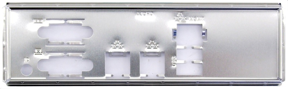 ASRock Rack X470D4U IO Server Shield Cover Backplate Blende