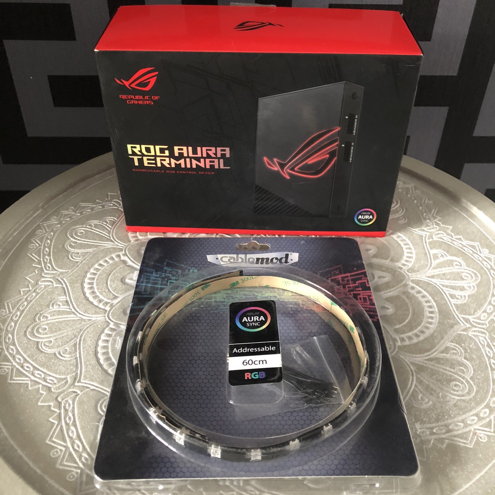 ASUS ROG Aura Terminal Addressable RGB Contol Device Discontinued With 60cm LED