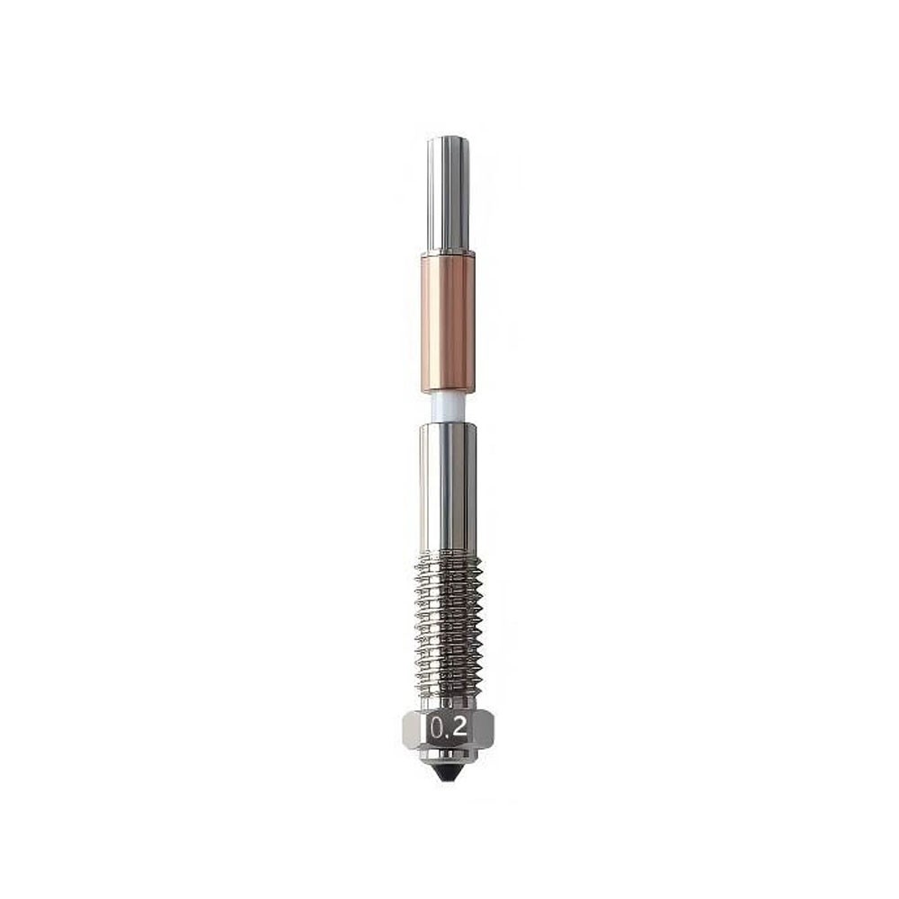For QIDI Plus 4 3D Printer Quick Removal Bimetallic Nozzle Insulation 0.2-0.8mm