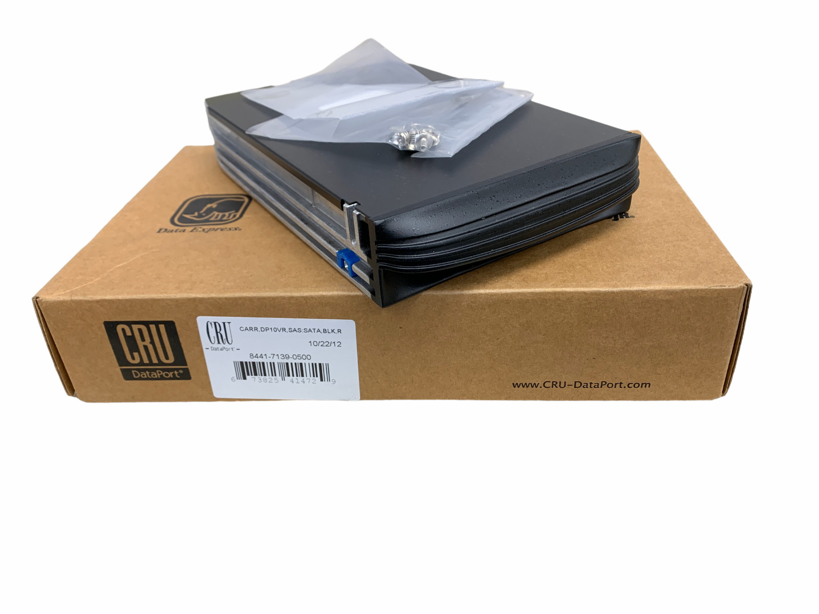 CRU DataPort Hard Drive Caddy Bay 8441-7139-0500 Hot Swap Adapter
