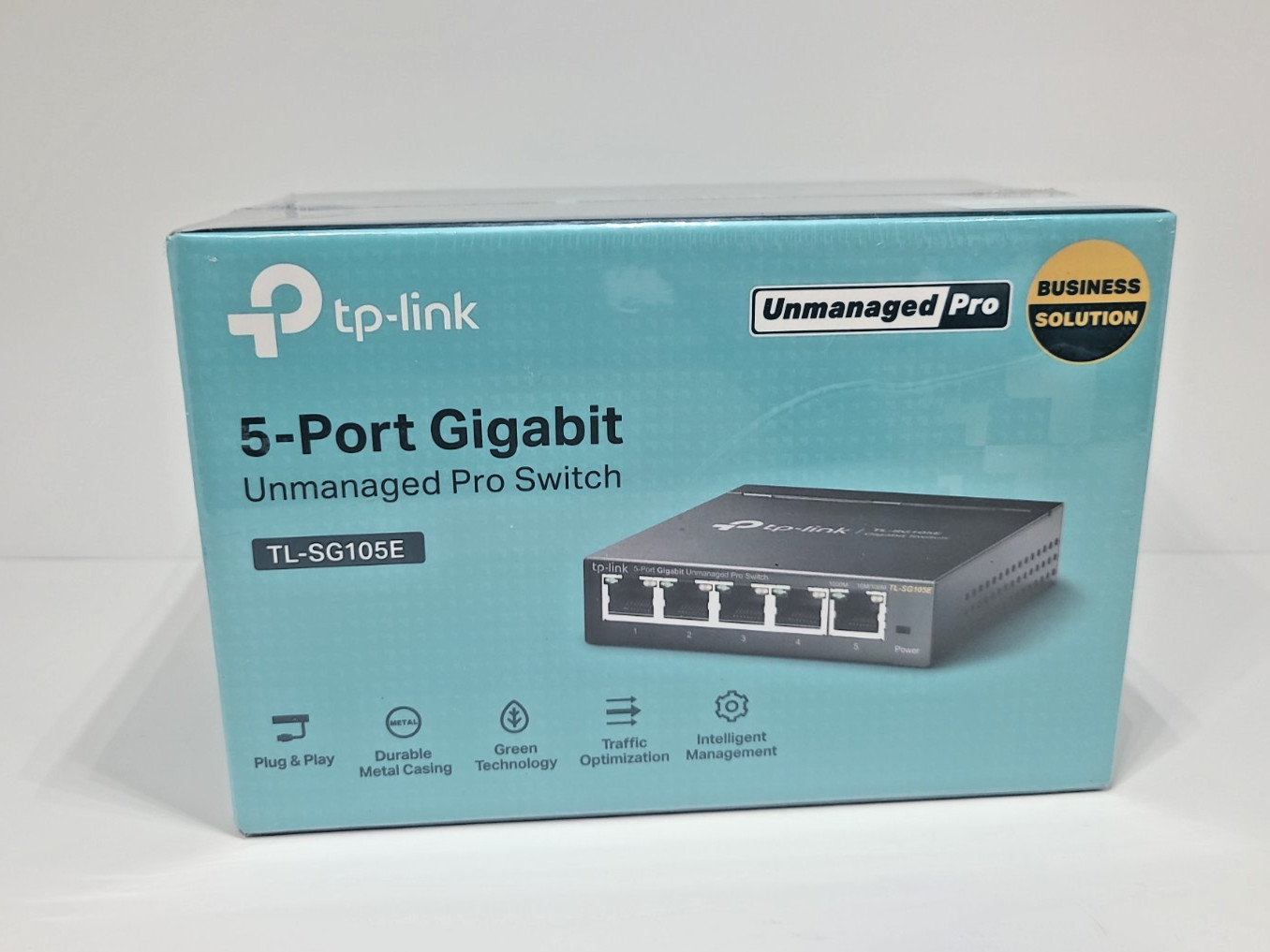 TP-Link TL-SG105E 5-Port Ethernet Easy Smart Switch Factory Sealed 