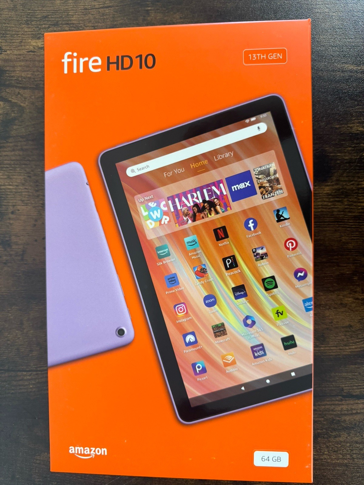 Amazon Fire HD 10 10.1" 64GB Tablet 13th Gen FHD Lilac Purple - Brand New Sealed
