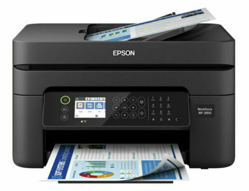 NEW Epson WF-2950 (2850) All In One Printer-Wireless-LCD-Memory Print+Fax+INK
