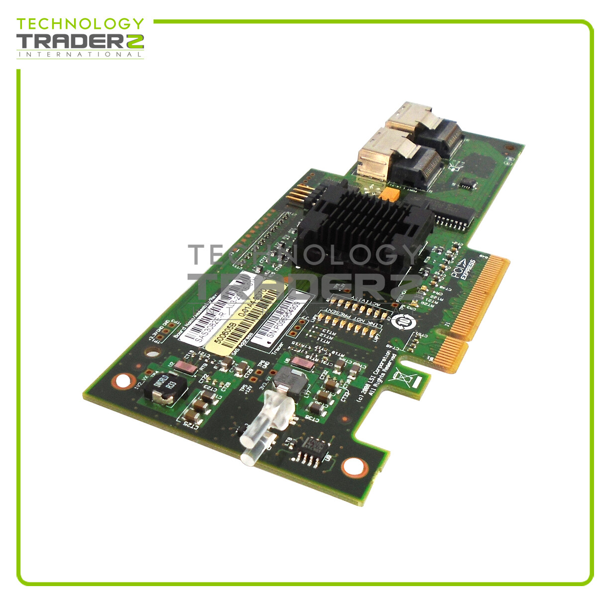 LOT OF 4 44E8690 IBM ServeRAID BR10i PCI-e 8.0 SAS Controller Card W/O Bracket