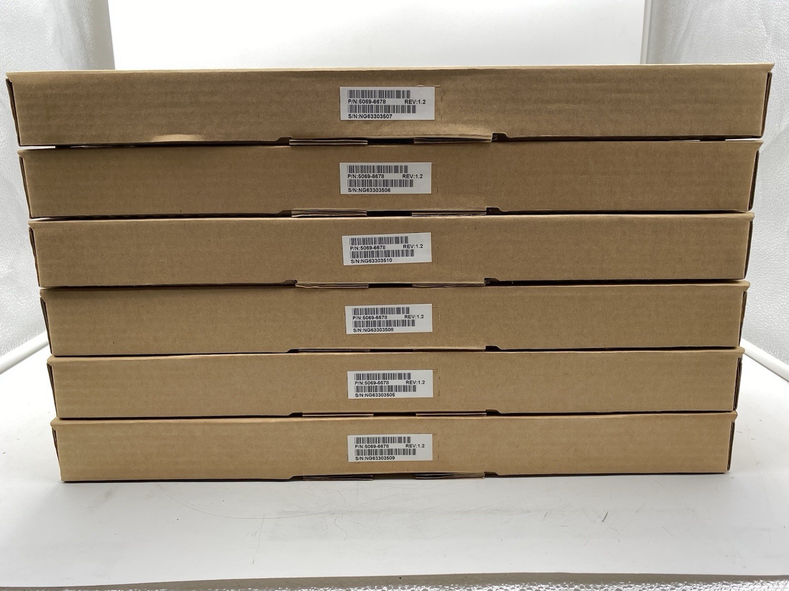 Lot of 6 Brand New Compaq PS/2 Multimedia Keyboard 5069-6678