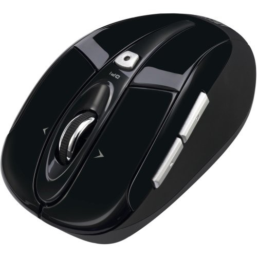 Adesso iMouse S60B - 2.4 GHz Wireless Programmable Nano Mouse (IMOUSES60B)