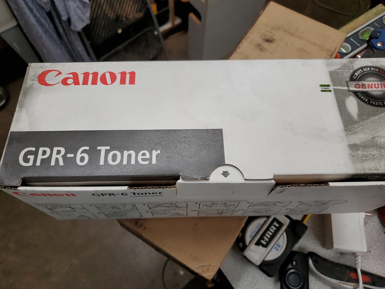 Genuine Canon GPR6 Black Toner imageRUNNER 2200 2800 3300 6647A003AA GPR-6 OEM