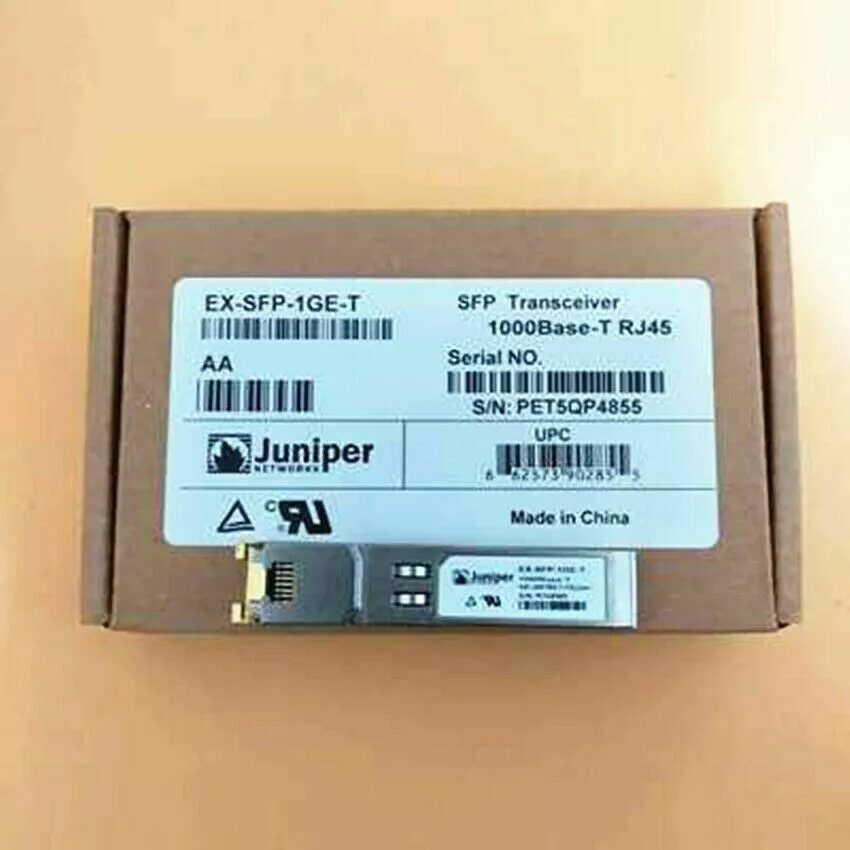 New Juniper EX-SFP-1GE-T Gigabit electrical port optical module RJ45 Transceive