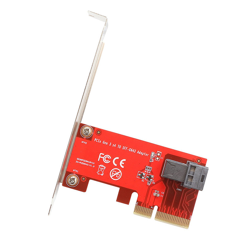 Syba IOCrest SI-PEX40119 2.5" NVME U.2 SFF-8639 to PCI-e 3.0 x4 Adapter Card