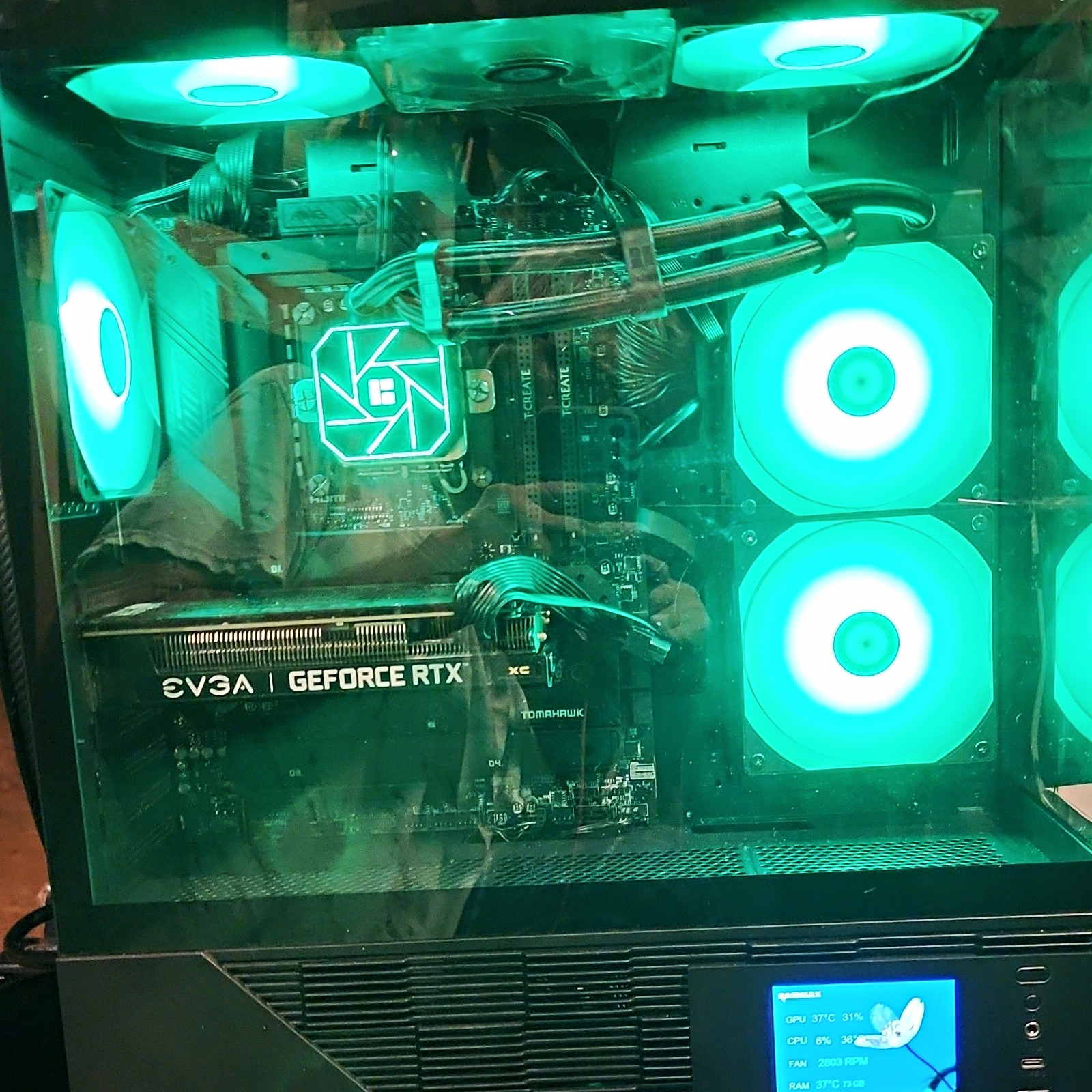 Custom Gaming Tower  -Z790 TOMAHAWK - INTEL 14600 -EVGA RTX3060 -16GB DDR5